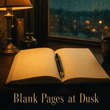 Blank Pages at Dusk artwork