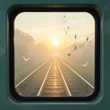 Cedar Train Window 01 artwork