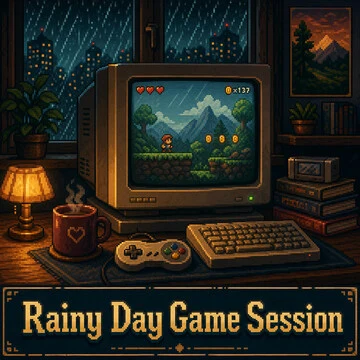 Rainy Day Game Session artwork