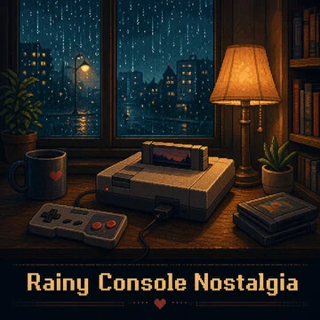 Rainy Console Nostalgia artwork